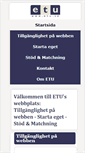 Mobile Screenshot of etu.se