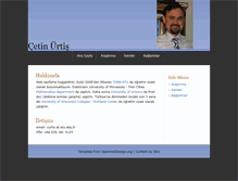 Tablet Screenshot of curtis.etu.edu.tr