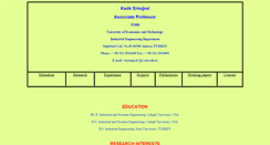Desktop Screenshot of kertogral.etu.edu.tr
