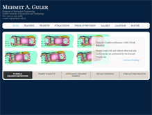 Tablet Screenshot of mguler.etu.edu.tr